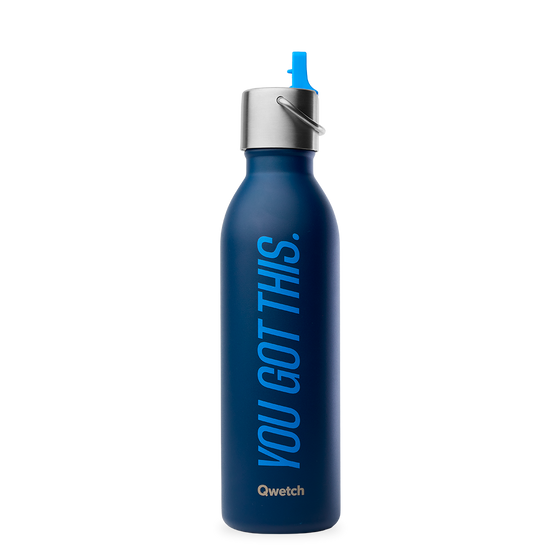 Insulated Bottle - Active Level Up Blue