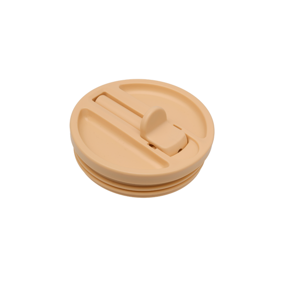 Insulated Travel Cup - Leak-proof Lemon Peach