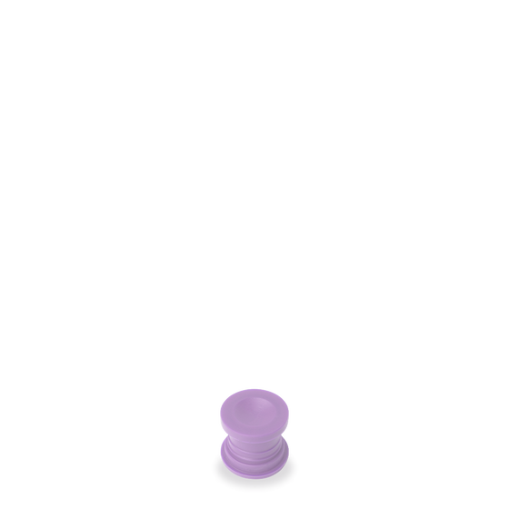 Cup isotérmica - Junta de pajita Tapón Pastel Lavanda