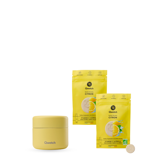 Kit Solid Drinks Limón - Cuadro de rutina Limón