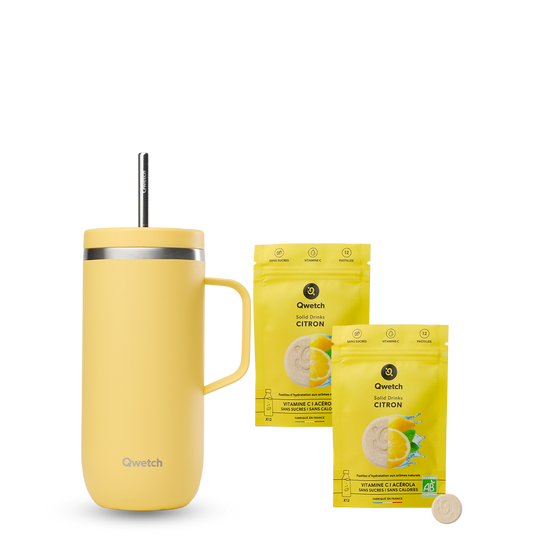 Kit Solid Drinks Limón - Cold Cup Limón