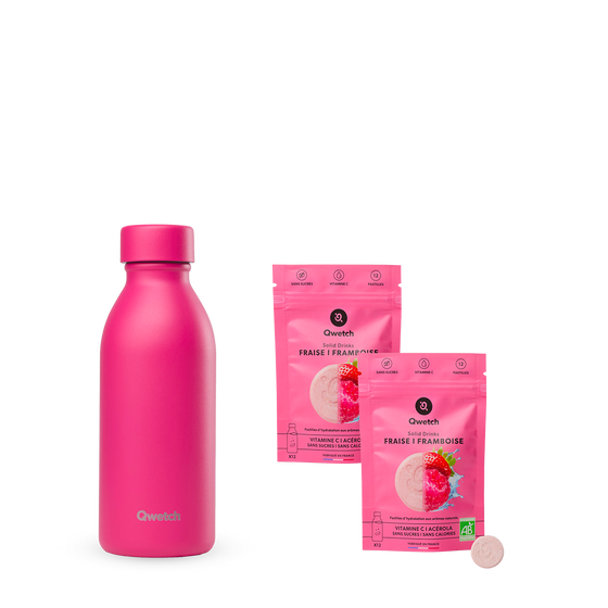 Kit Solid Drinks Fraise Framboise - Icon Magenta