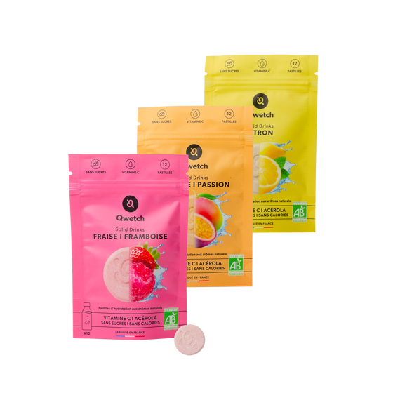 Kit Découverte Solid Drinks - 3 saveurs bio
