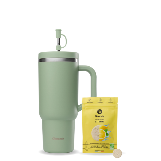 Kit Solid Drinks Citron - Travel Cup Tilleul