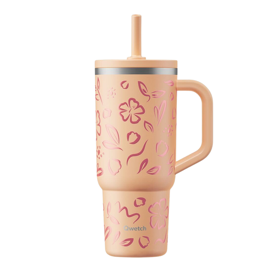 Travel Cup isotherme bouchon étanche - Moani Abricot